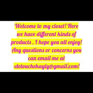 Welcome to my closet!